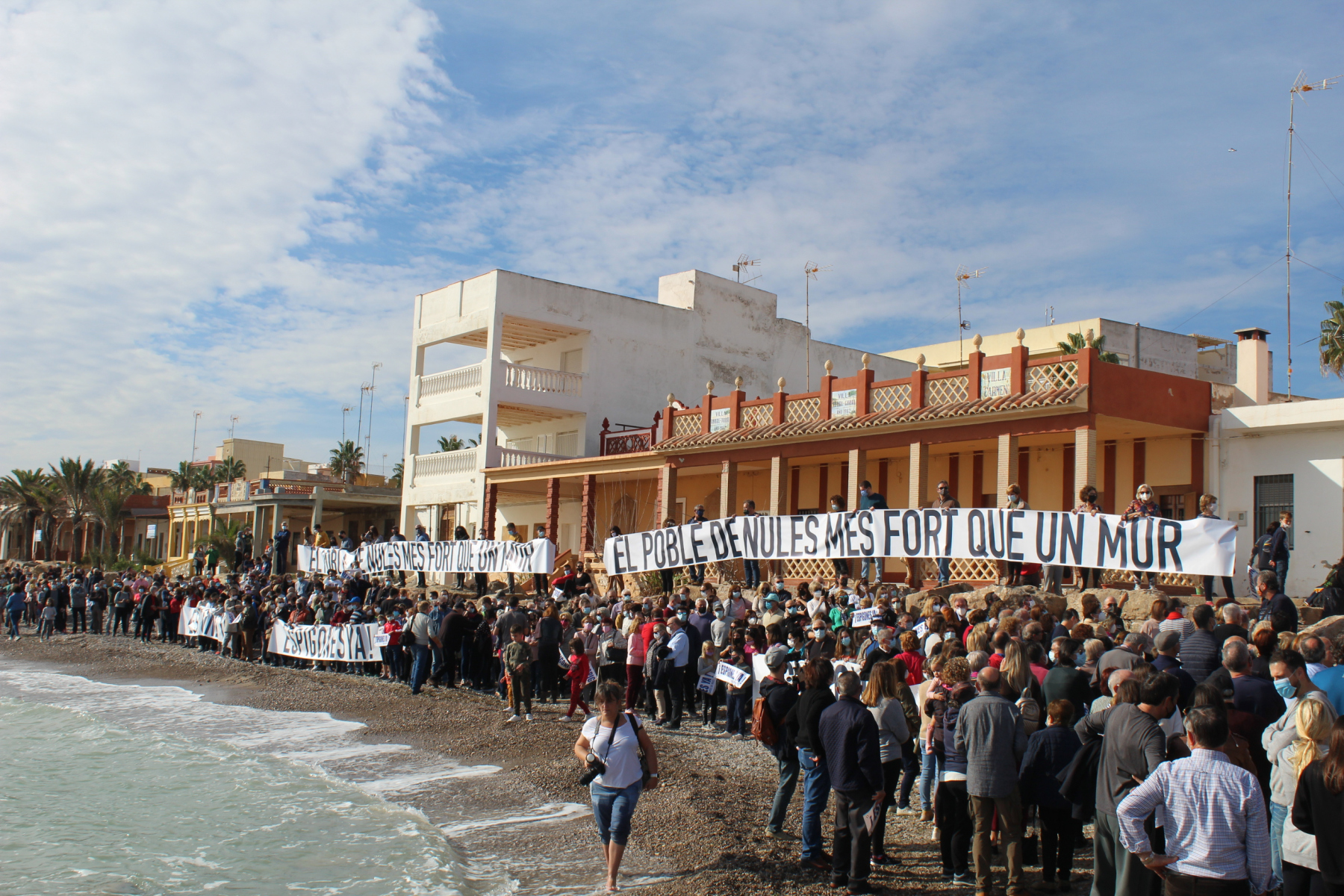 MANIFESTACIÓ DEFENSA I REGENERACIÓ DEL LITORAL
