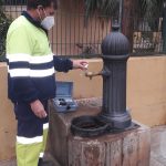 Nules reobri les fonts públiques després del seu tancament per a evitar l'ús davant els contagis Covid-19
