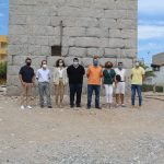 NULES RECIBE LA VISITA DE LA ARQUITECTA DEL FARO DE SU PLAYA Y DEL PRESIDENTE DE LA AUTORIDAD PORTUARIA DE CASTELLÓ