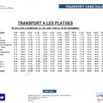 Nules amplia l'horari del servei de transport urbà a partir de dimecres
