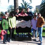 L’alumnat de l’Aula Compartida de Nules participa en la confecció d’un mural sobre els Drets Humans