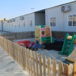 Los Gorriones retoma las clases en los barracones