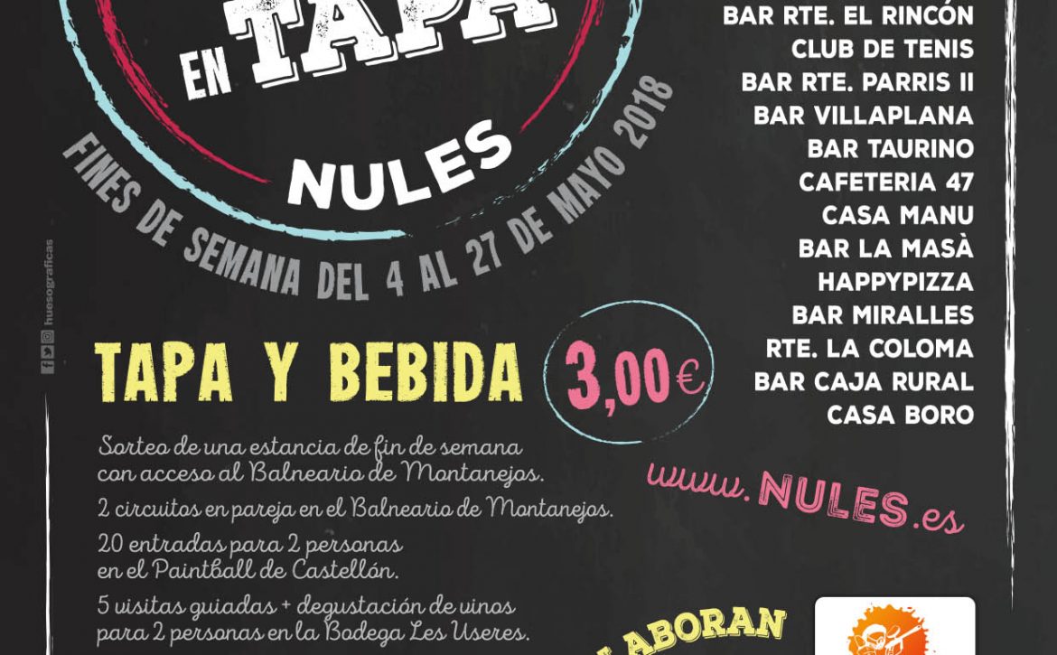 Ruta de la tapa 2018 cartel copia