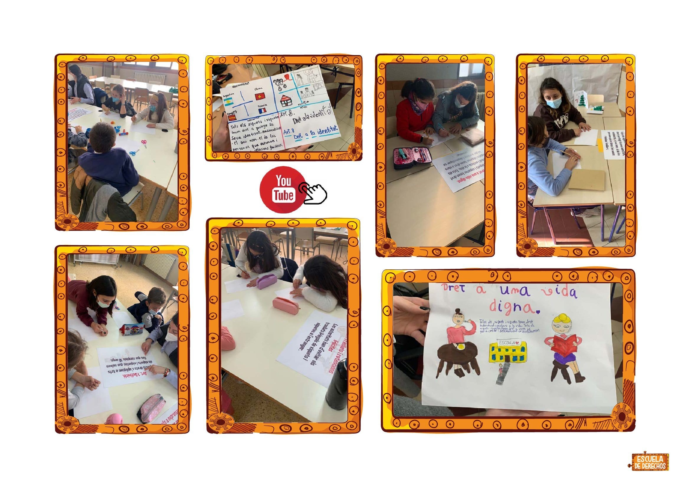Taller niños y niñas