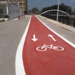 NULES COMPTA JA AMB CARRIL BICI EN TOTA LA PRIMERA AVINGUDA DE LA POBLACIÓ MARÍTIMA