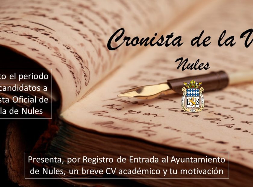 Cronista de la Vila