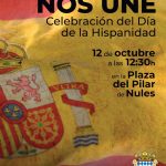NULES HISSARÀ EL DIA DE LA HISPANITAT LA BANDERA NACIONAL MÉS GRAN DE LA PROVÍNCIA