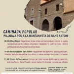 NULES RECUPERA LA TRADICIÓ DE PUJAR A PEU A LA MUNTANYETA DE SANT ANTONI DE BETXÍ