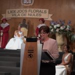 BERNA BLANCH GUANYA LA FLOR NATURAL DELS LXIX JOCS FLORALS VILA DE NULES