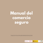 EL TALLER D´OCUPACIÓ DONES NULES II HA FINALIZADO EL MANUAL DEL COMERCIO SEGURO