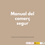 EL TALLER D´OCUPACIÓ DONES NULES II HA FINALITZAT EL MANUAL DEL COMERÇ SEGUR