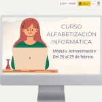 LAS ALUMNAS DE ADMINISTRACIÓN EMPIEZAN HOY EL CURSO DE ALFABETIZACIÓN INFORMÁTICA