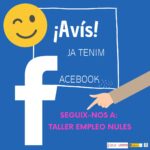 FACEBOOK, UNA NOVA XARXA SOCIAL PER DINAMITZAR LES ACTIVITATS DEL TALLER D'OCUPACIÓ I A DISPOSICIÓ DEL COMERÇ LOCAL