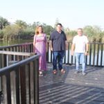 NULES LUCE NUEVA PASARELA EN EL PARAJE NATURAL L’ESTANY