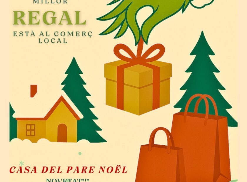 Green Illustrated Merry Christmas Paper Bag – 1