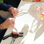 ELS ALUMNES D'ELECTRICITAT REFORCEN LA SEUA FORMACIÓ PRÀCTICA AMB UNA SESSIÓ DE SOLDADURA A L'AULA