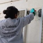 ELS ALUMNES DEL CERTIFICAT D´OBRA CONTINUEN AMB ELS TREBALLS DE MILLORA AL CEMENTERI MUNICIPAL
