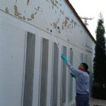 L'ALUMNAT D'OBRA REALITZA TREBALL PRÀCTIC DE PREPARACIÓ DE SUPERFÍCIES PER A PINTURA