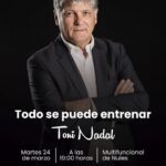 TONI NADAL PARTICIPA DEMÀ AL CICLE DE CONFERÈNCIES ÀGORA NULES