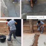 LOS ALUMNOS DE ALBAÑILERÍA MEJORAN LA ACCESIBILIDAD DE LOS PASILLOS DEL CEMENTERIO CON TRABAJOS DE HORMIGONADO
