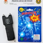 LA POLICIA LOCAL DE NULES INTERVÉ DIVERSOS DESCARREGADORS ELÈCTRICS QUE DISTRIBUÏA UN FERIANT A LA FIRA AGRÍCOLA